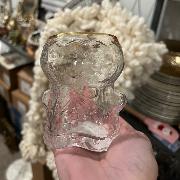Anthropologie North Pole Juice Glass, Gingerbread Man NWT - Picture 4 of 4